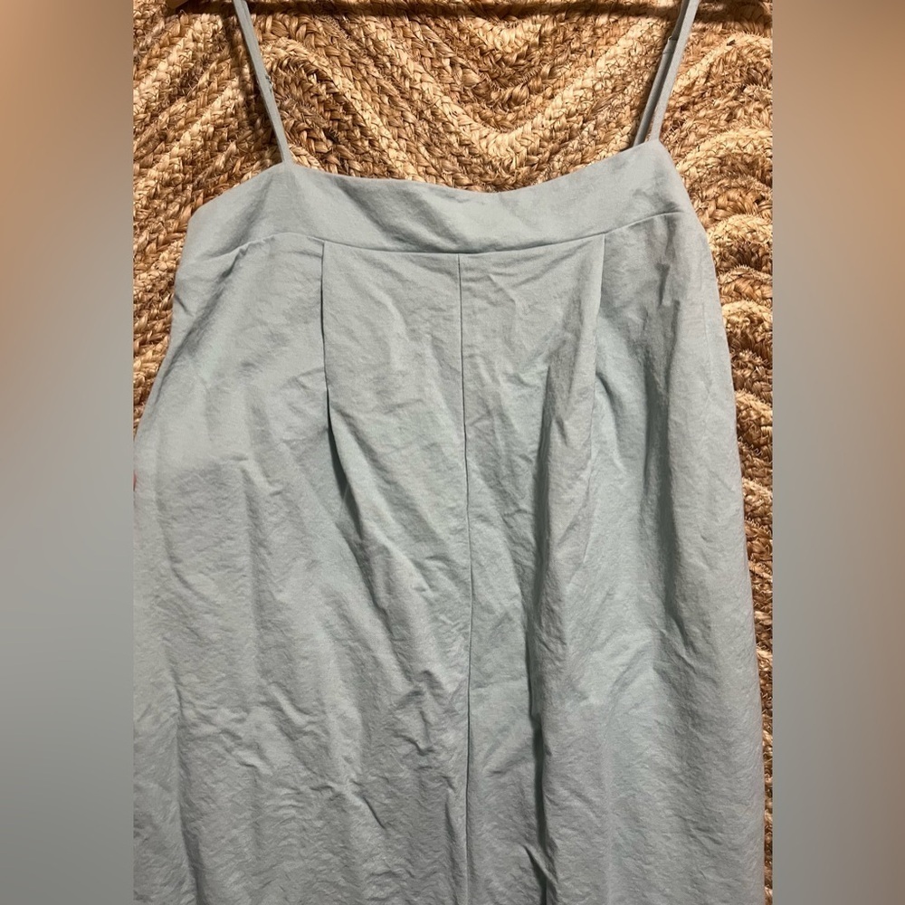 Zara Women's Light Blue Romper,Sleeveless,Spaghetti Strap, Size S - Picture 2 of 8